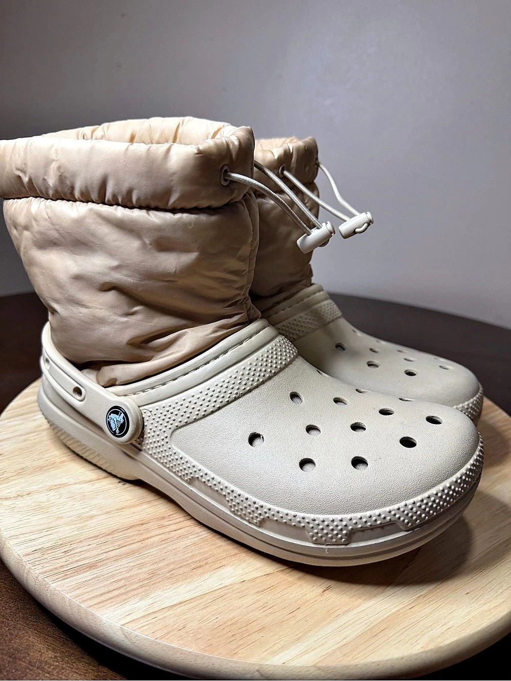 Crocs women’s Classic Lined Neo Puff Boots